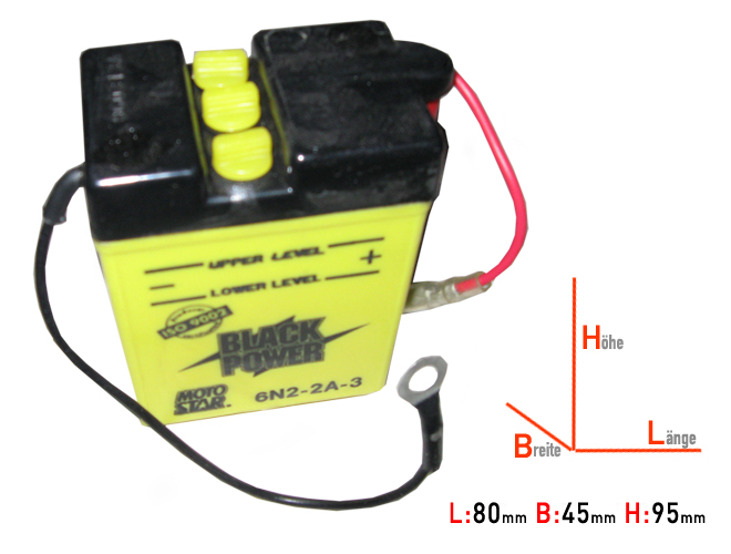 6N2-2A-3 QMP Battery