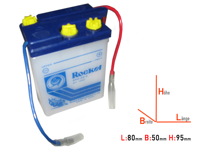 6N2-2A-4 QMP battery
