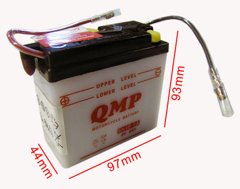 6N4B-2A DIN00412 QMP Battery
