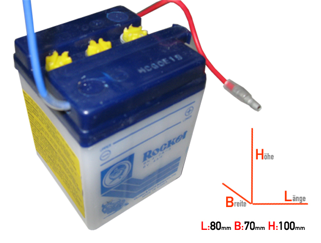 6N4-2A-3 QMP Battery