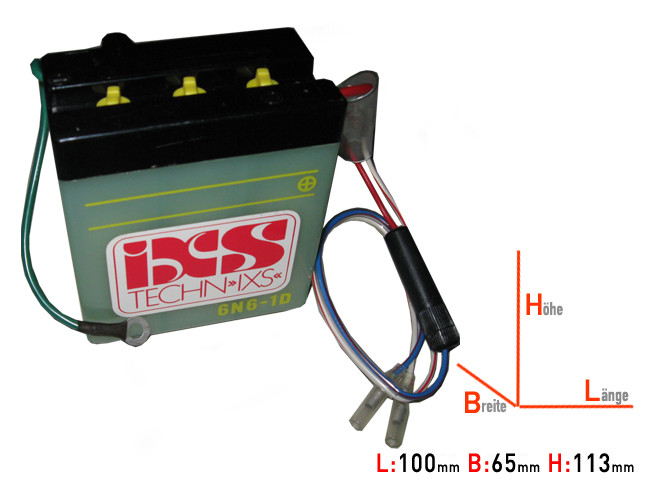 6N6-1D QMP Battery