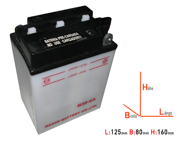 B38-6A QMP Battery
