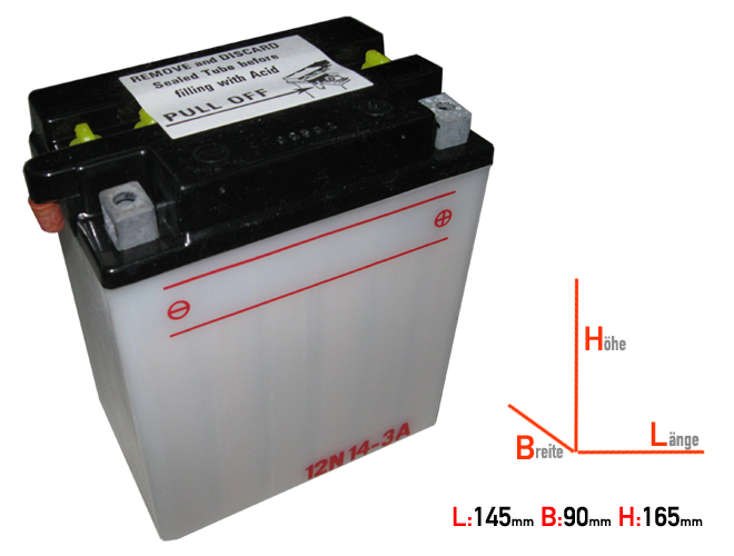 12N14-3A QMP battery