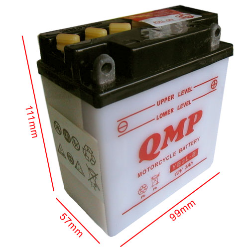 YB3L-B DIN50313 QMP Battery
