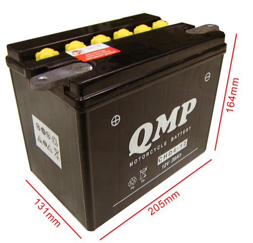 YHD-12/CHD4-12 DIN53236 QMP Battery