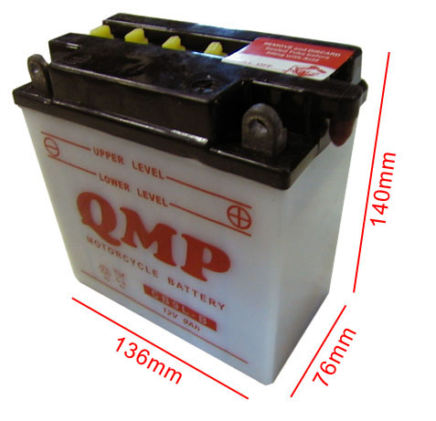 YB9L-B DIN50915 QMP Battery