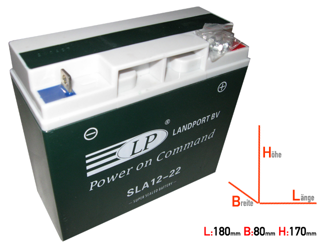 SLA12-22 GEL-BATTERY
