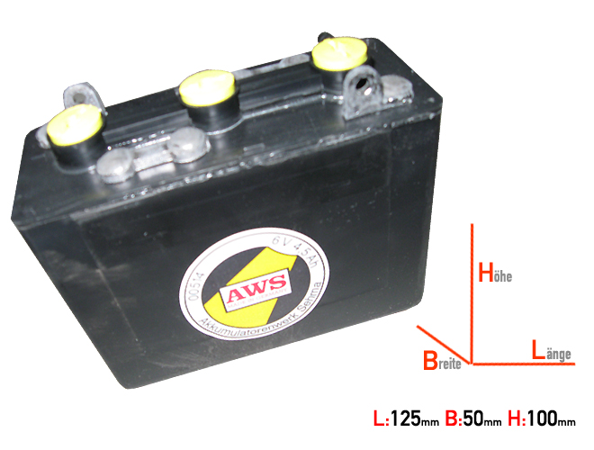 6V/4,5Ah AWS Battery