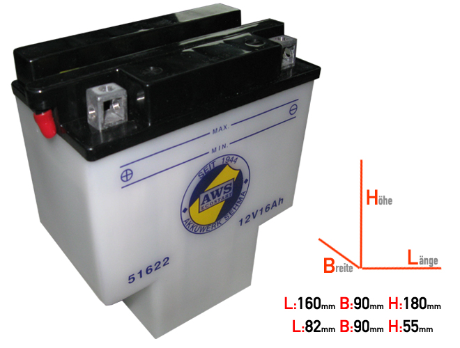 HCB16A-A AWS Battery