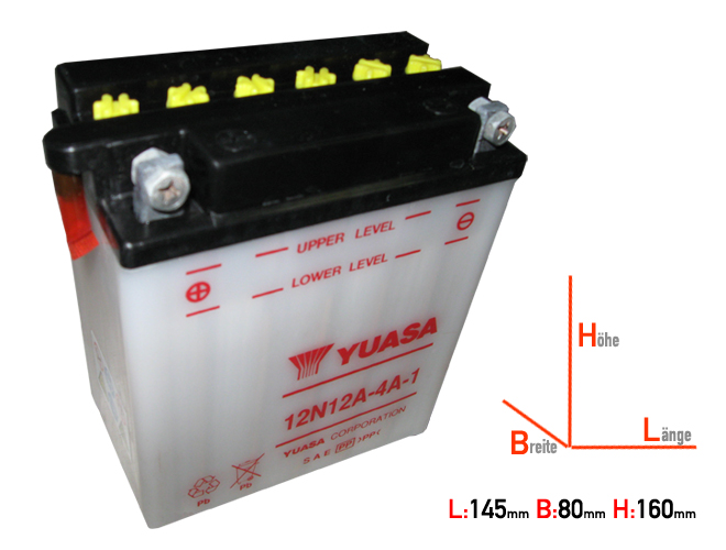 12N12A-4A-1 Yuasa battery