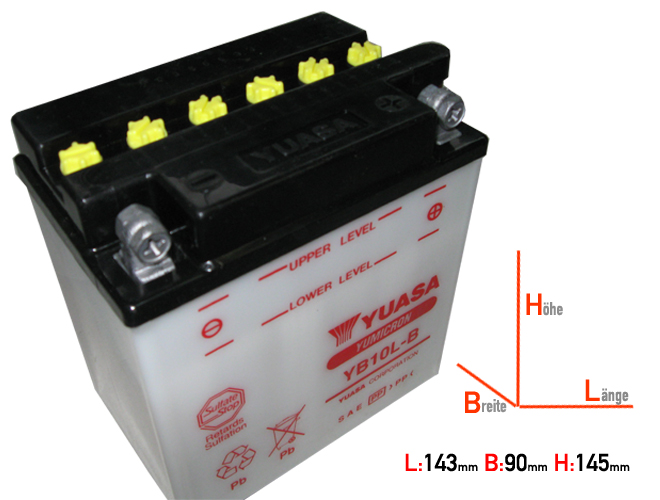 YB10L-B DIN51113 Yuasa Battery