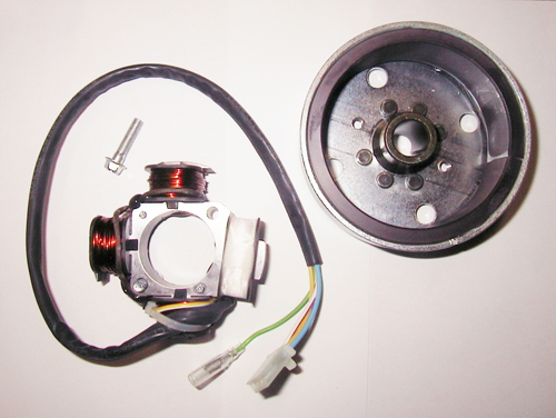 Generator + flywheel