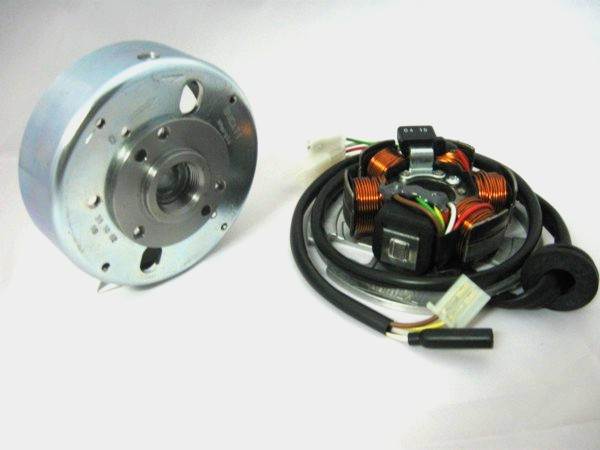 Generator + flywheel