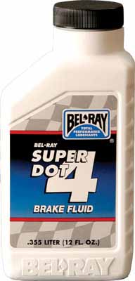 Brake fluid 500ml MC27 Super DOT4 Bel Ray