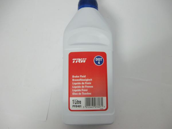 Brake Fluid DOT4 1L. PFB401 TRW/Lucas