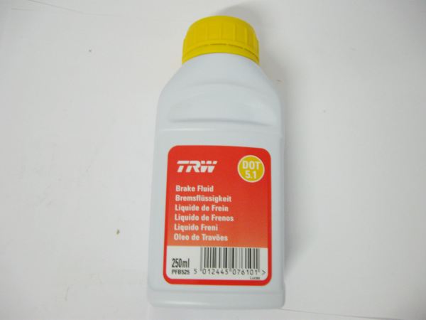 Brake Fluid DOT5.1 250ml. PFB525 TRW/Lucas