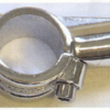 Spiegel-Lenker Adapter chrom schwarz 10mm Rechtsgewinde