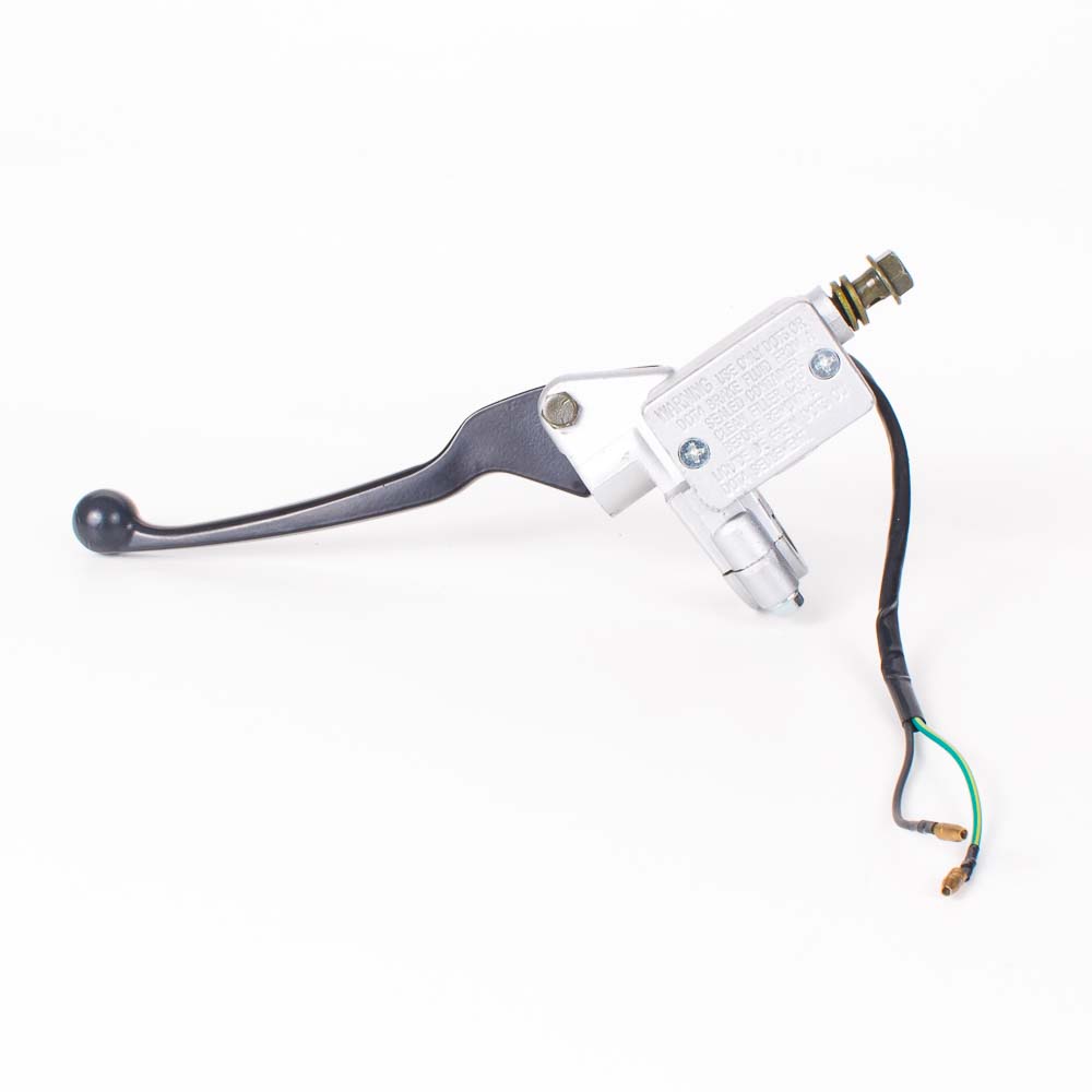 Geiwiz Bremspumpe / Bremszylinder mit Handbremshebel hinten für GY6 125, 150ccm