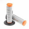Ariete Lenkergriffe (Paar) MX für Trinity 125mm/grau-orange-schwarz