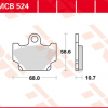 TRW Scheibenbremsbeläge MCB 524 mit ABE