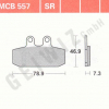 TRW Scheibenbremsbeläge MCB 557 mit ABE