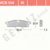 TRW Scheibenbremsbeläge MCB 558 mit ABE