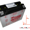 Yuasa Y50-N18L-A DIN52012 Dry-Batterie 205x90x162mm