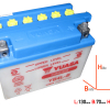 Yuasa YB4L-B 12V/4AH DIN50411 Dry-Batterie 121x71x93mm