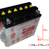 Yuasa YB7-A 12V/8AH DIN50813 Dry-Batterie 137x76x135mm