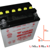 Yuasa YB10L-A2 12V/11AH DIN51112 Dry-Batterie 136x91x146mm