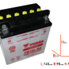 Yuasa YB10L-B2 12V/11AH DIN51113 Dry-Batterie 136x91x146mm