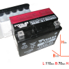 Yuasa YTX4L-BS / YT4L-BS 12V/3,2AH DIN50314 AGM Batterie