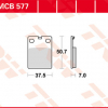 TRW Scheibenbremsbeläge MCB 577 mit ABE