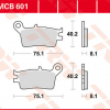 TRW Scheibenbremsbeläge MCB 601 mit ABE