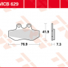 TRW Scheibenbremsbeläge MCB 629 mit ABE