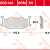 TRW Scheibenbremsbeläge MCB 640 SV mit ABE