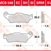 TRW Scheibenbremsbeläge MCB 648 SH mit ABE