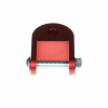Opticparts Heck-Höherlegungssatz für 40mm Piaggio Motoren rot