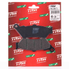 TRW Scheibenbremsbeläge MCB 671 mit ABE