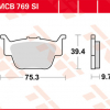TRW Scheibenbremsbeläge MCB 769 SI mit ABE