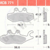 TRW Scheibenbremsbeläge MCB 771 mit ABE