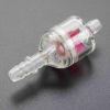 Geiwiz Benzinfilter Fast Flow II - rot für 6mm Schlauchinnedurchmesser