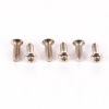 TRW Bremsscheibenschrauben MSW 105 BO M6x1,00  Länge 15mm (6 Stk.) Senkkopfschrauben für Kawasaki KLX 300