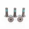 TRW Bremsscheibenschrauben vorne MSS 116-5 M8x1,25 Länge 27mm (5 Stk.) Linsenkopfschrauben für BMW Modlle