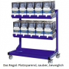 RAVENOL Systemregal für 10 Stück BAG-IN-BOX Kartongebinde