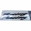 Quattroerre Aufkleber Racing 24cm schwarz