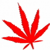 Geiwiz Aufkleber Hemp rot