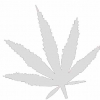Geiwiz Aufkleber Hemp silber
