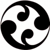 Geiwiz Aufkleber Tribal 3 schwarz