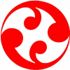 Geiwiz Aufkleber Tribal 3 rot